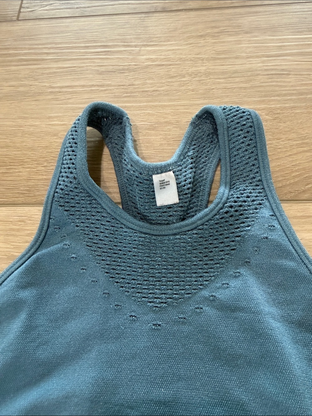 Joy Lab Teal Active Shorts & Crop Tank Set - woman’s size small performance - Picture 5 of 5